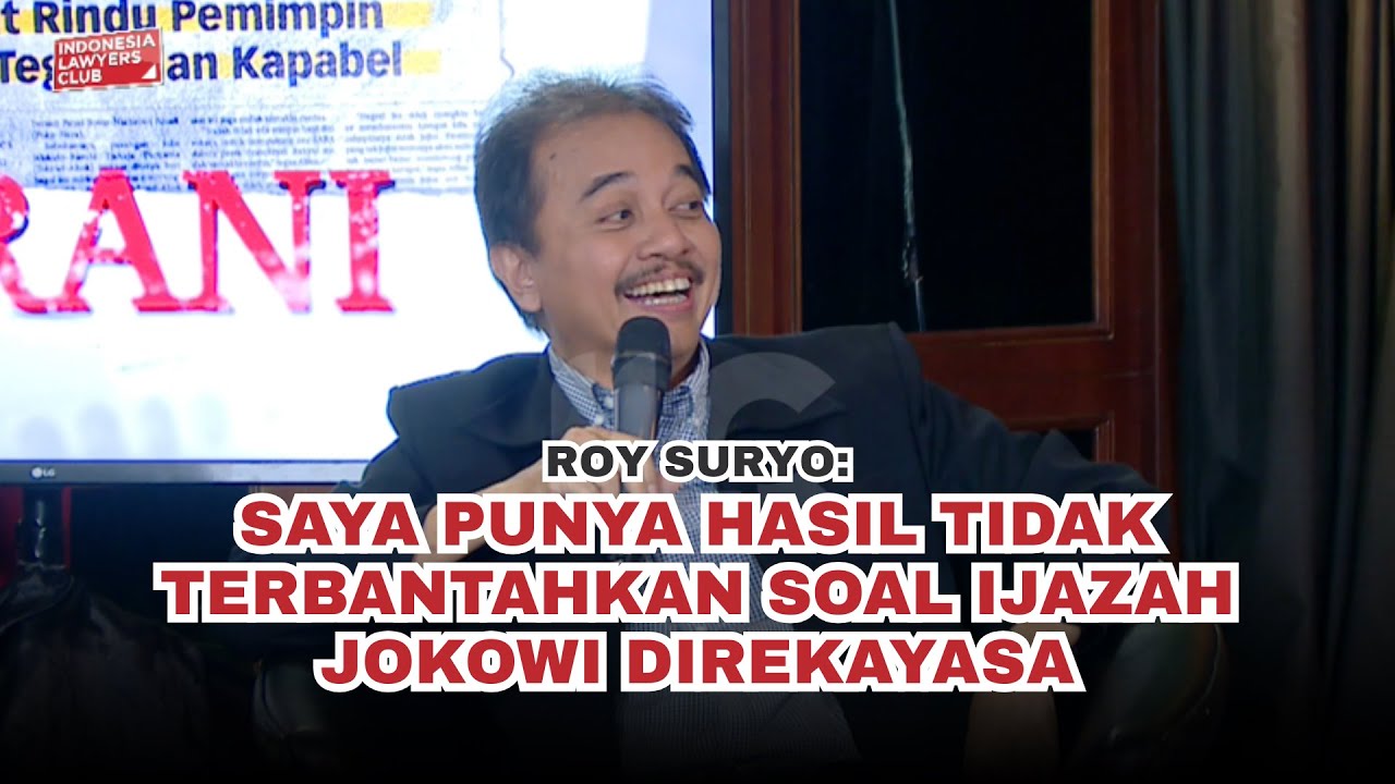 SAYA PUNYA HASIL TIDAK TERBANTAHKAN SOAL IJAZAH JOKOWI DIREKAYASA