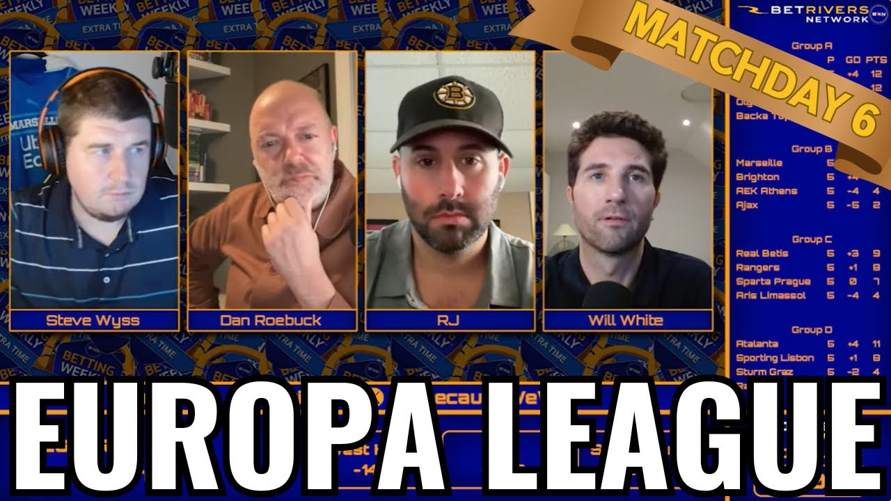 Europa League Matchday 6 Best Bets Soccer Betting Tips YouTube