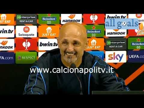 Napoli-Spartak Mosca 2-3 30/9/21 conferenza stampa Luciano Spalletti