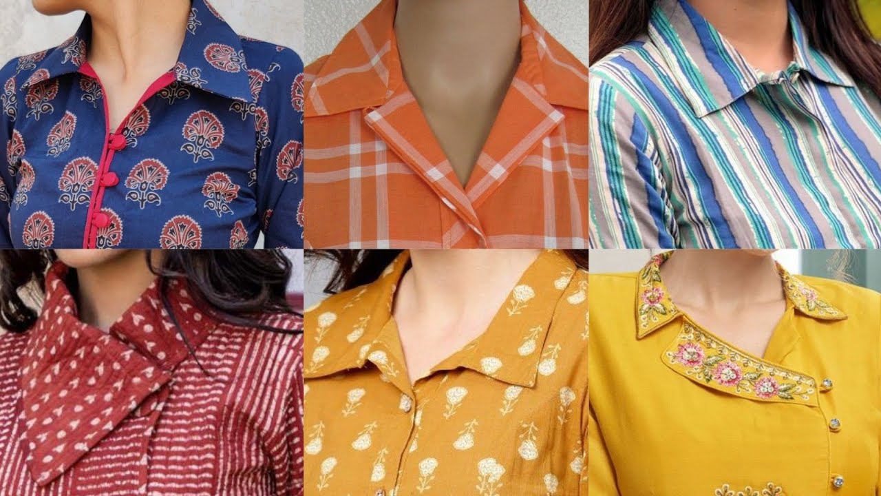 30+Collar Neck Design/Collar Kurti/Kameez Neck DesignBan Collar Neck