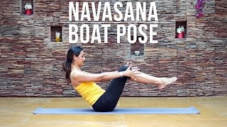 How to do Navasana - Boat Pose for Beginners
