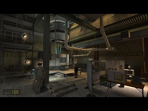 HL2 Beta City-17 mod: d1_lab_01 part 2