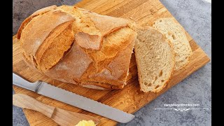 Już nie kupuję chleba, ten prosty przepis na chleb z rękawa, będziecie robić codziennie #chleb
