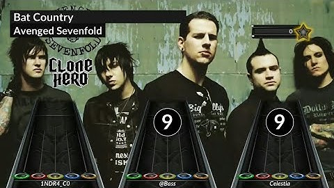 Clone Hero Android/PC: Avenged Sevenfold - Bat Country | Chart For Joystick