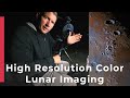 High Resolution Color Lunar Imaging