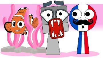 Sprunki OC All Phase: Nine, Nemo, France 2 | Compilation Sprunki Incredibox