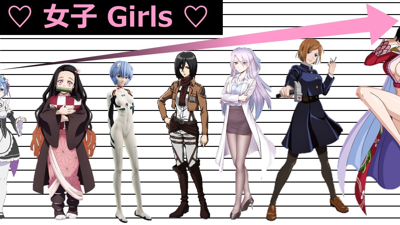 Top 15 Super Tall Anime Girl Characters Listing Our Favorites  FandomSpot