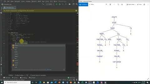 Python Recursive Descent Parsing Calculator (Part 7 Variables Pt 1)