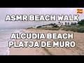 BEACH Walk Platja de Muro Alcudia 🇪🇸 ASMR