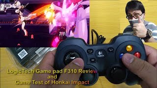 logictech gamepad f310 review and Game play Honkai Impact 3