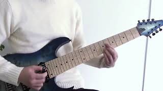 PDF Sample illusory sense (8 string clip) guitar tab & chords by ichika.