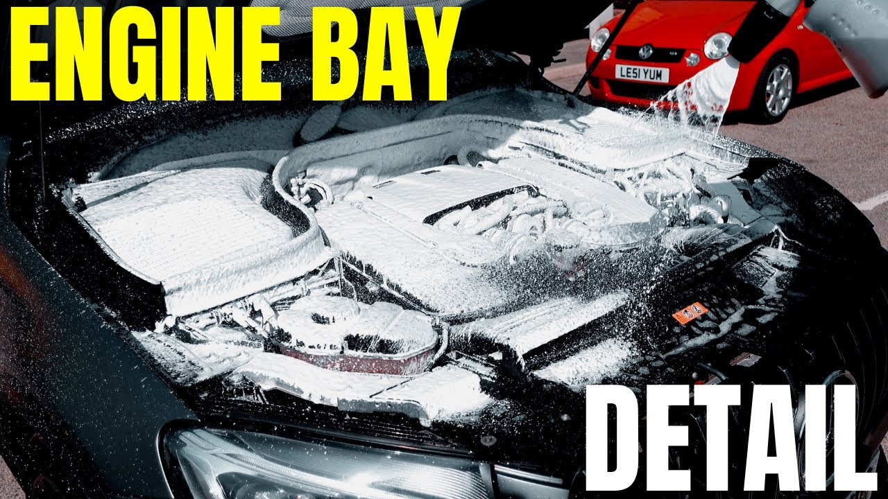 Deep Cleaning An Engine Bay - ASMR Detailing Therapy