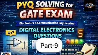 GATE ECE PYQ Digital Electronics Part-9 #digitalelectronics #ece#pyq #combinationalcircuit #gateexam