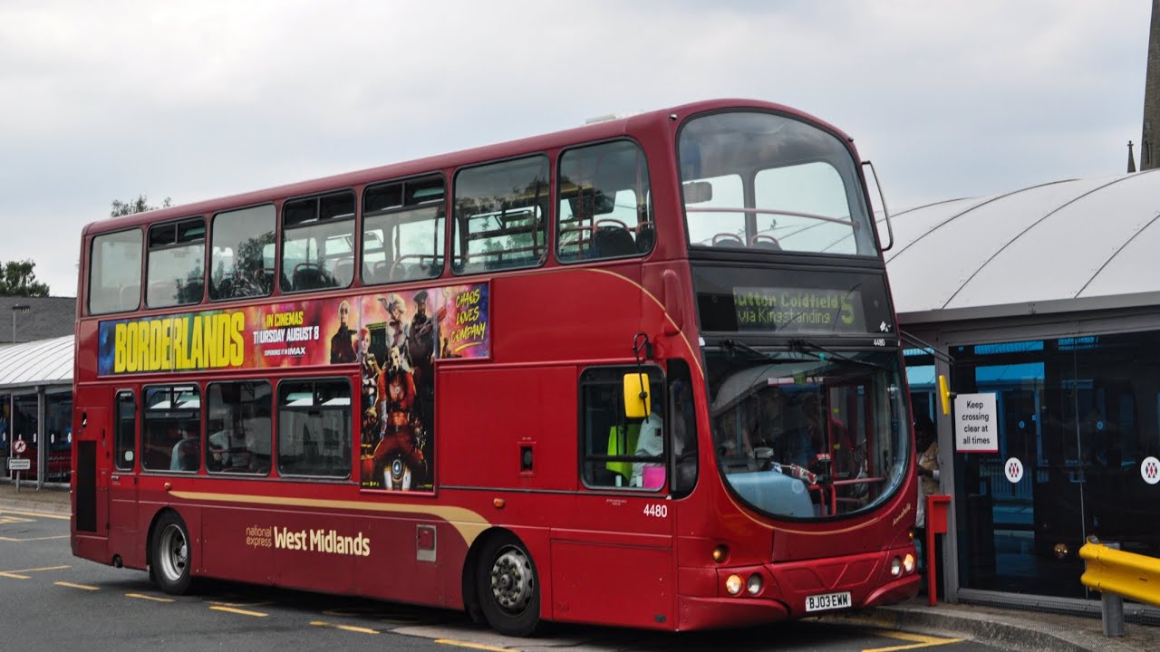 [ZF] Journey On National Express West Midlands 4480 - BJ03EWM