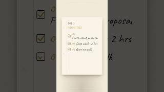Plan Your Day in 30 Seconds ✨ | Daily Planner Routine | Elabrille #budgetplanner #dailyplanner