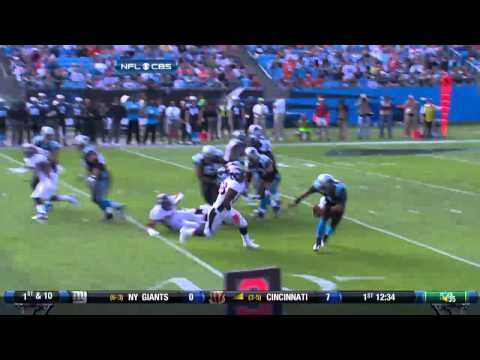 Von Miller sack on Cam Newton