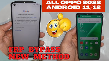 All Oppo Frp Bypass 2022 Android 11-12 New Method Without PC