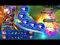 LANCELOT HARD CARRYING A TROLL LAYLA IN RANK | MLBB