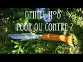 Couteau opinel n8  pour ou contre 