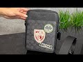 Распаковка сумки COACH Sullivan Crossbody In Signature Canvas With Patches #coach #сумка