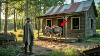 Lonely Cowboy Bought Ruined Cabin Full of Junk — What He Found Inside Changed Everything…