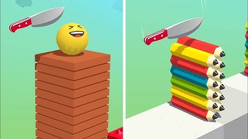 Slice It All Game! Very Satisfying and Relaxing ASMR Slicing Video