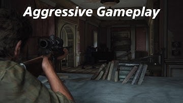 The Last Of Us Part 1 Aggressive Gameplay (Grounded/No Damage) PS5 4K