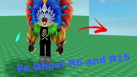 Roblox Fe Script Showcase | Fe ghost [R6 and R15] | Fluxus and Hydrogen