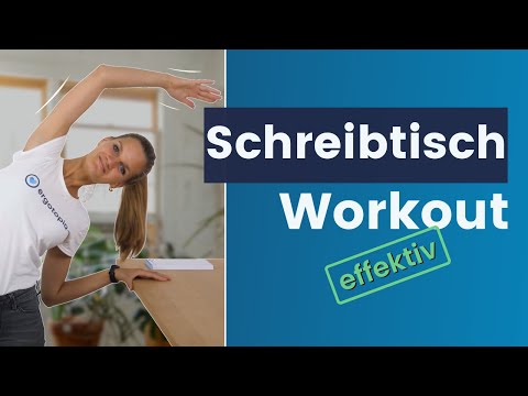 Übungen am Schreibtisch