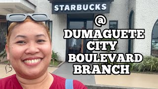 STARBUCKS AT DUMAGUETE CITY BOULEVARD: MEET UP WITH A DEAR FRIEND