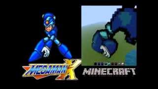 Minecraft Speedart - Megaman X Pixelart - 1:29:22