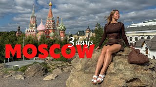 Travel vlog - 3 days in Moscow Russia Travel ASMR
