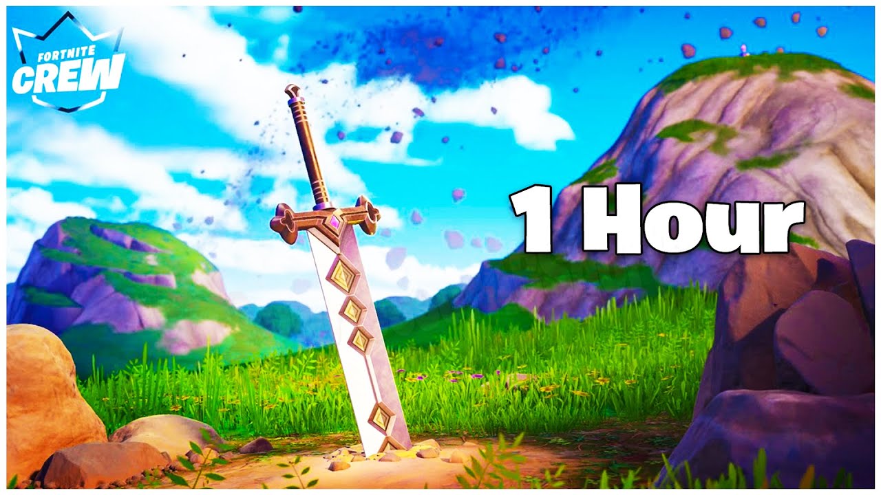 Fortnite Double Edged Sword Lobby Music 1 Hour Version! | March 2023 Fortnite Crew Pack Song