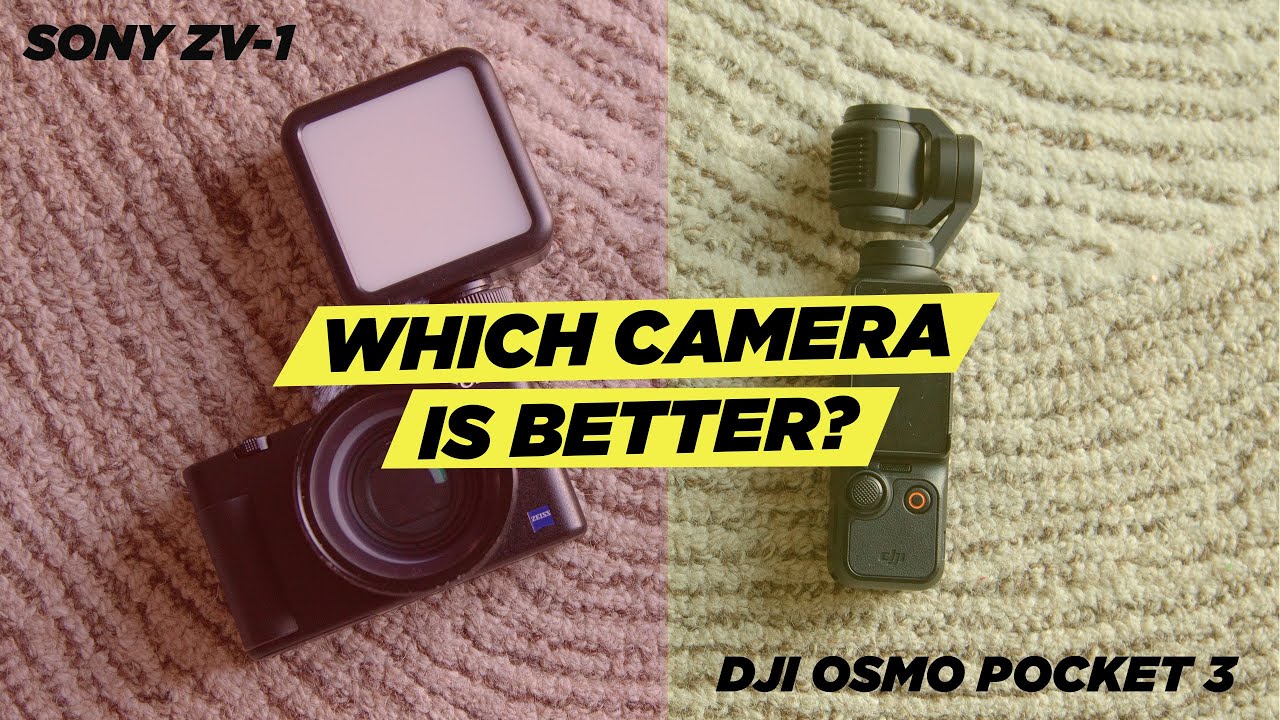 DJI Osmo Pocket 3 vs. Sony ZV-1: Which is the Better Vlogging Camera?