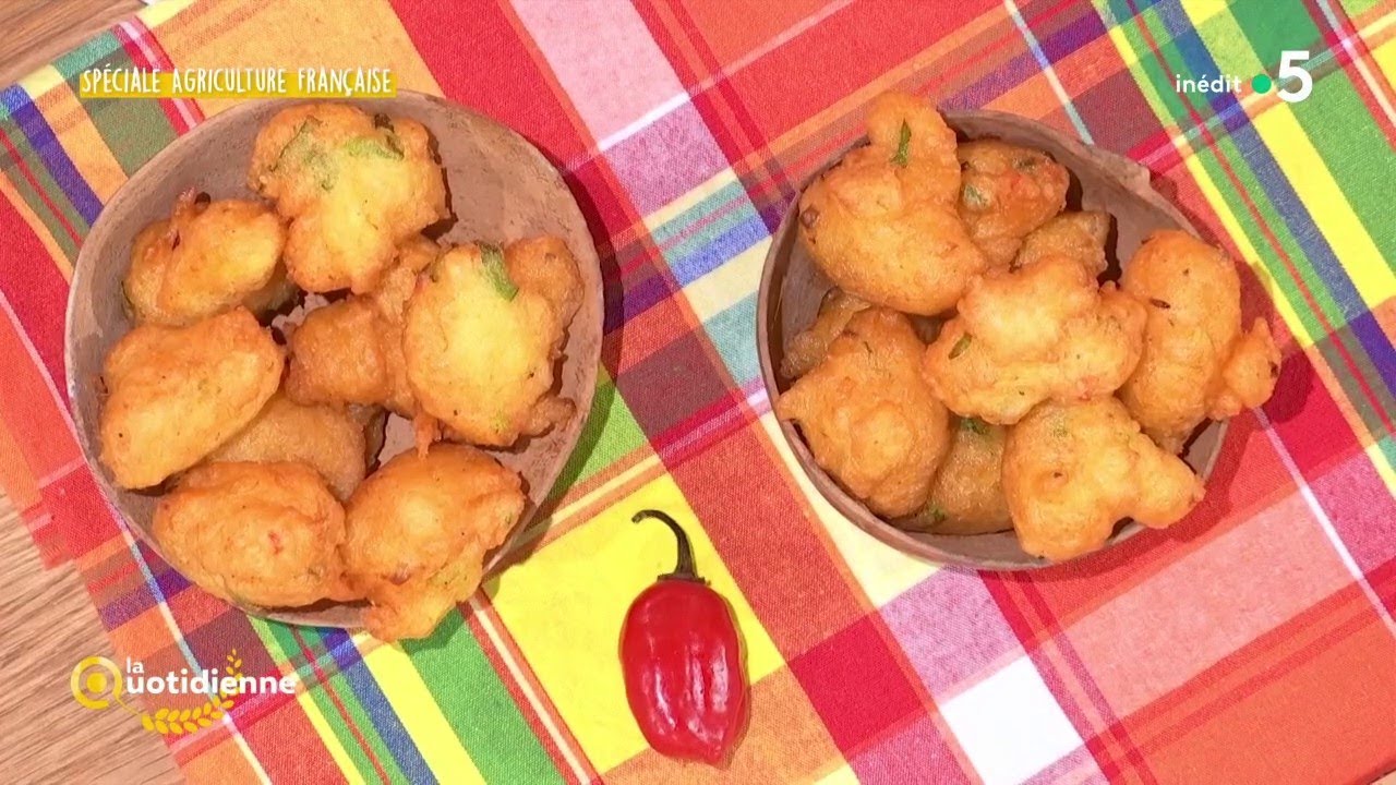 Recette : Accras de morue - La Quotidienne