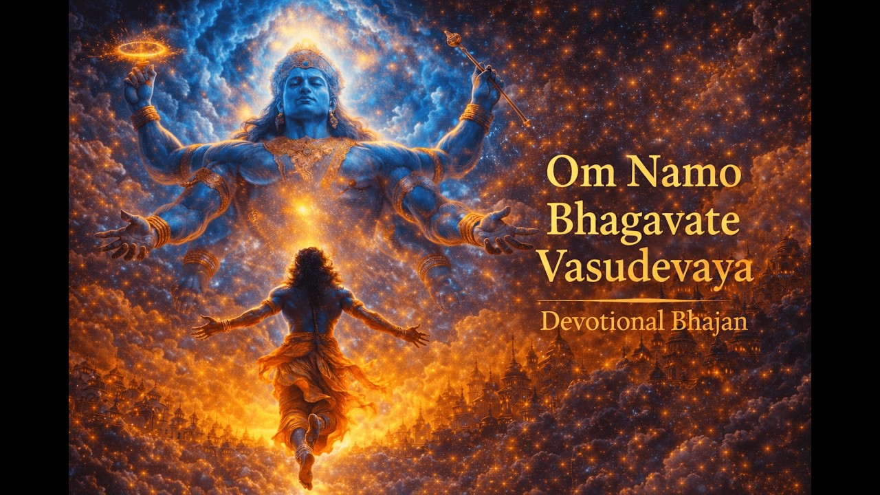 Om Namo Bhagavate Vasudevaya | Deep Devotional Bhajan | Vishnu Mantra for Peace & Meditation