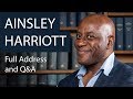 Ainsley Harriott | Full Address and Q&amp;A | Oxford Union