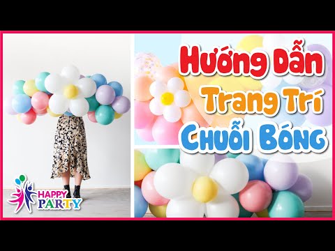 Video Hướng dẫn kết chuỗi bóng cho các bạn lần đầu trang trí... - youtube