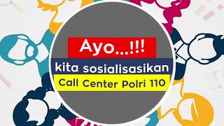 Sosialisasi Call Center Polri 110 - Polda Jawa Tengah