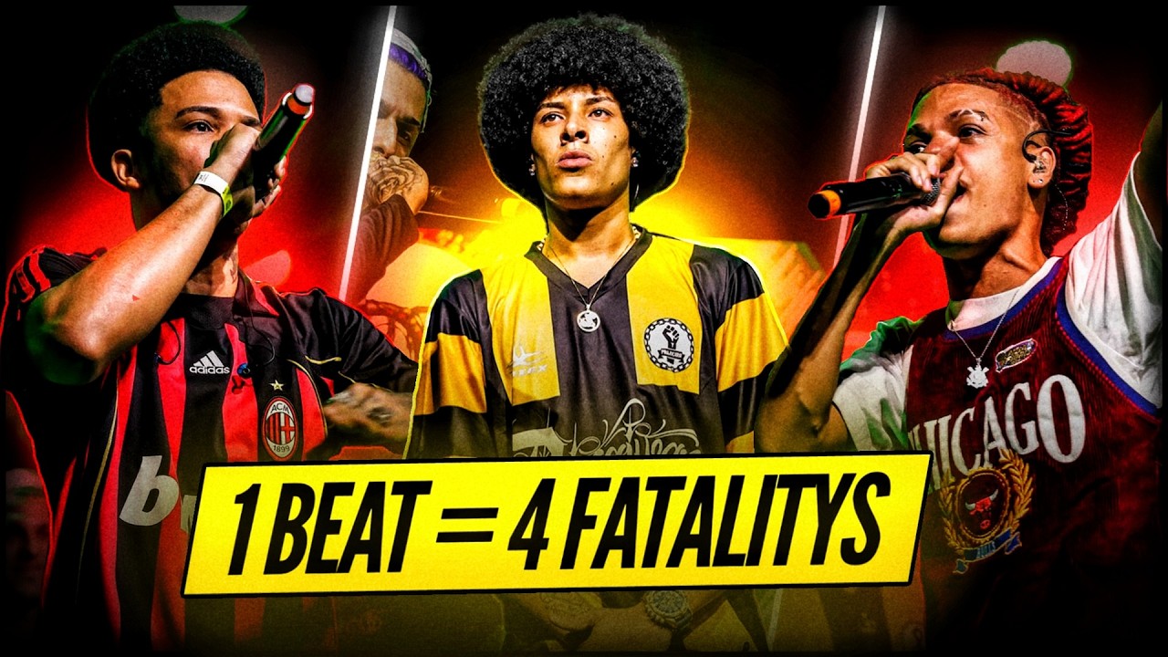 1 BEAT = 4 FATALITYS 🔥 (Batalha de Rima)