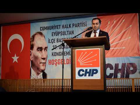 Haber Etkin-CHP Eyüpsultan İlçe Başkanı Adayı Doğan Sarıtaş'ın 37 olağan kongre konuşması