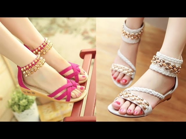 ladies summer flat sandals