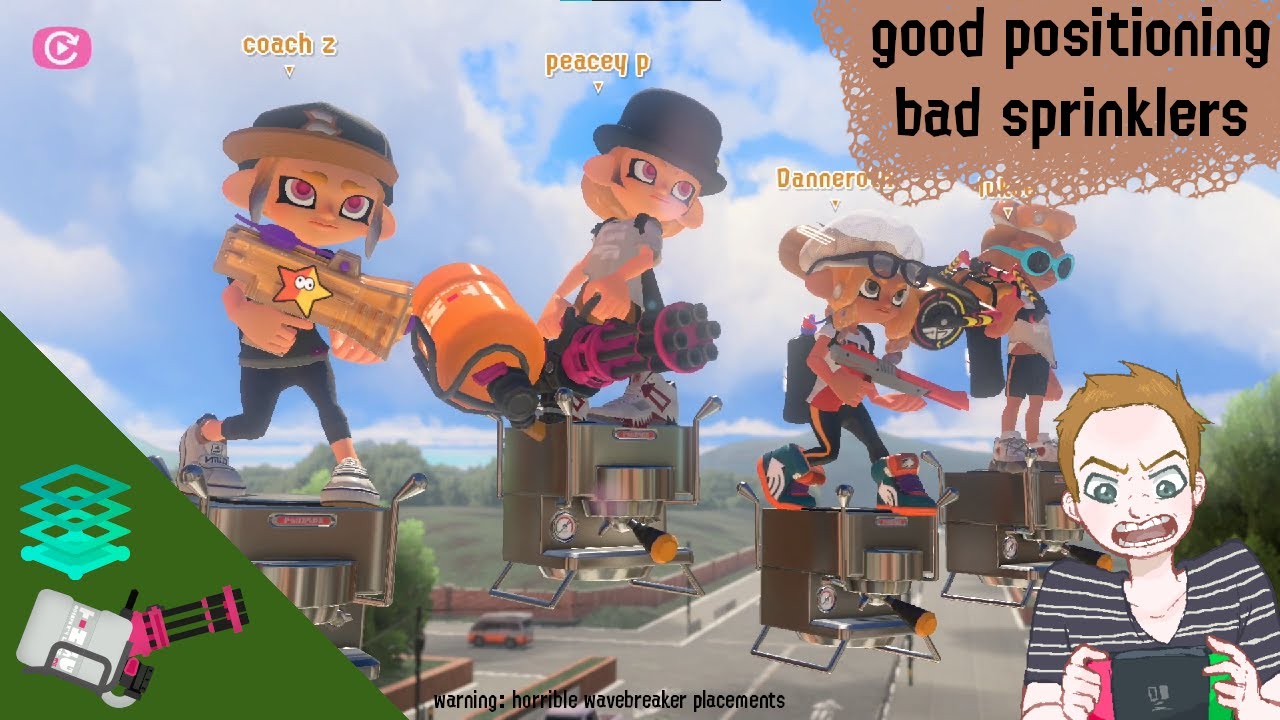 [Splatoon 3] Heavy Splatling - good positioning; bad sprinklers ...