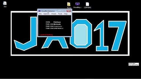 How to use the Visual Boy Advance