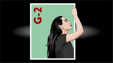 G-2 | Vector Portrait in Adobe Illustrator CC 2019