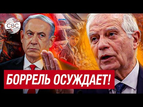 Боррель в ужасе от израильских ударов в Рафахе
