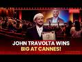 Hollywood Icon John Travolta Surprised With Honorary Palme d’Or At Cannes Film Festival | Screen