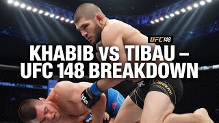 Khabib vs Gleison Tibau |UFC 148 | The Ultimate Wrestling Test|MMA