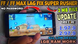 FREE FIRE LAG FIX CONFIG FILE TODAY | 1GB 2GB RAM DEVICE LAG PROBLEM SOLVE | LAG FIX FREE FIRE OB38