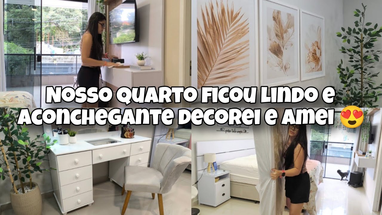 ENFIM DECOREI MEU QUARTO ❣️| O RESULTADO FICOU INCRÍVEL | 